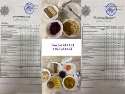 Организация питания 24.12.2024